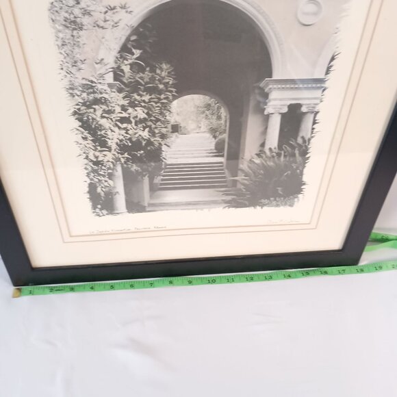 Alan Blaustein Le Jardin Florentine Provence France Framed Art Print 18x18 - Picture 3 of 9